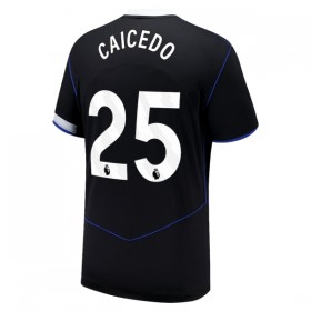 Koszulka Chelsea Caicedo 25 Trzeci 2025-26 Koszulki Piłkarskie Krótki Rękaw